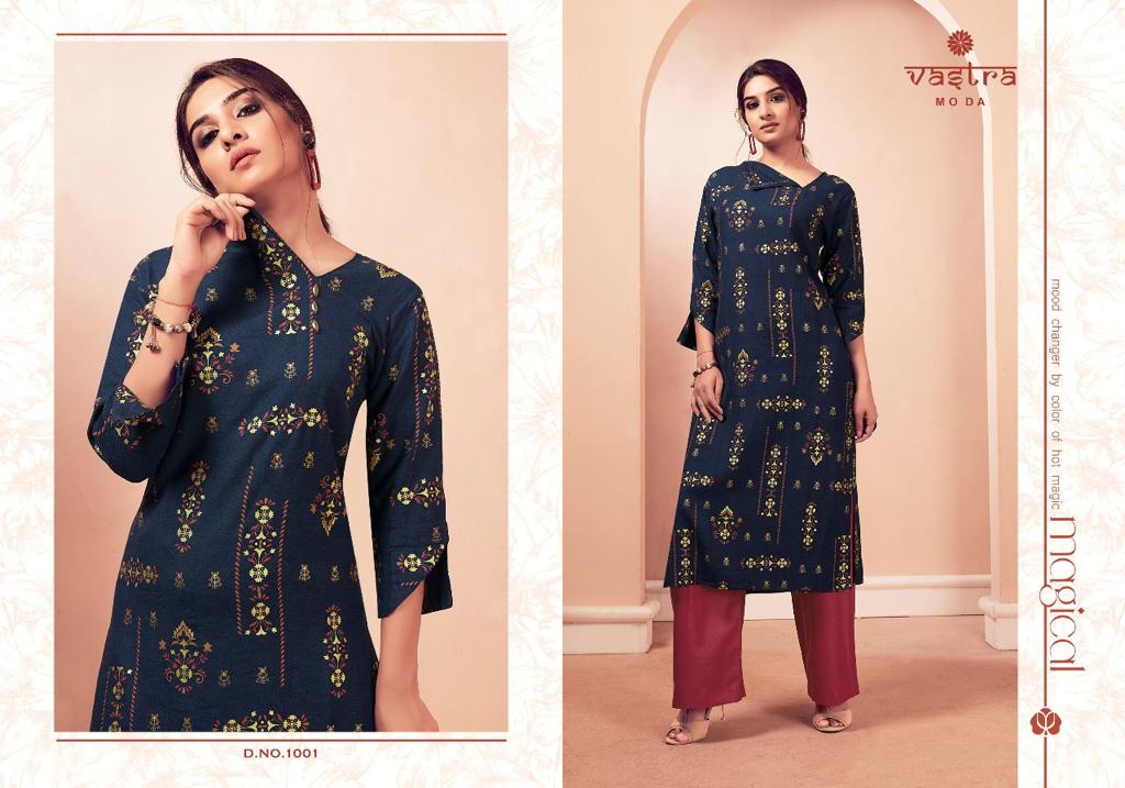 Vastra Moda Present Heritage Vol 2 Kurtis Catalogue