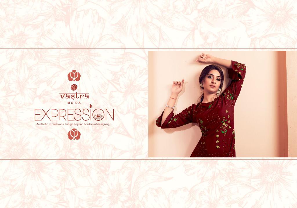 Vastra Moda Present Heritage Vol 2 Kurtis Catalogue
