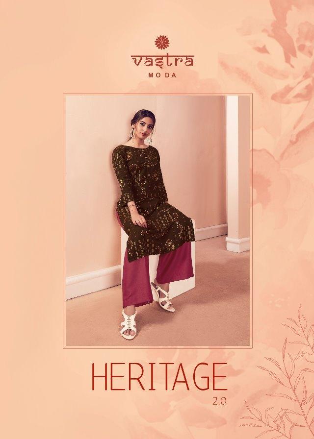 Vastra Moda Present Heritage Vol 2 Kurtis Catalogue