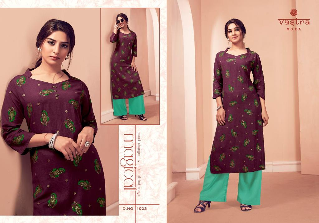 Vastra Moda Present Heritage Vol 2 Kurtis Catalogue