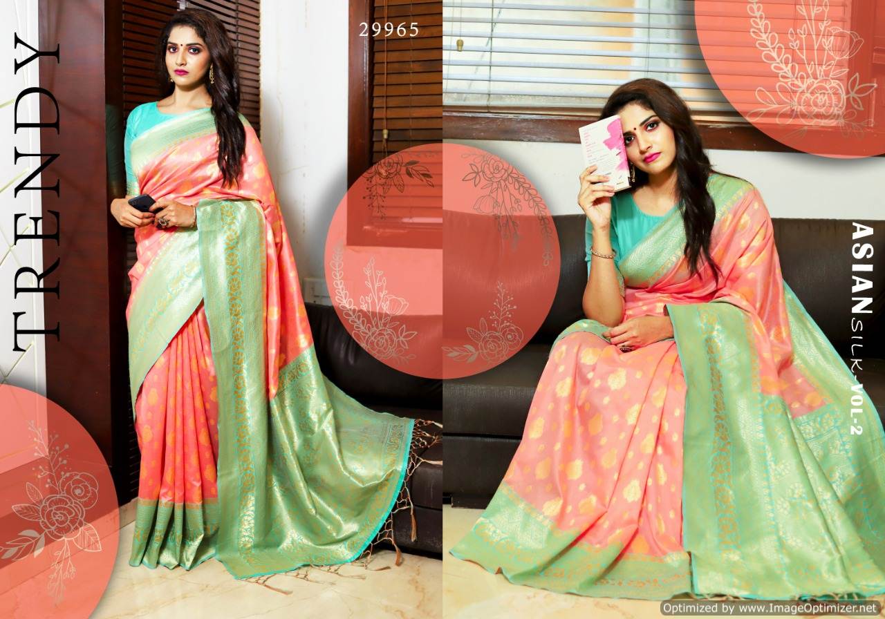 Ynf By Asian Silk Vol 2 Discount 5% Saree Catalogue