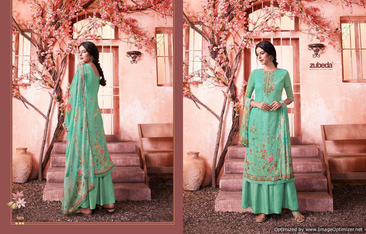 Zubeda By Mehar Designer Printed Dress Material Catalogue