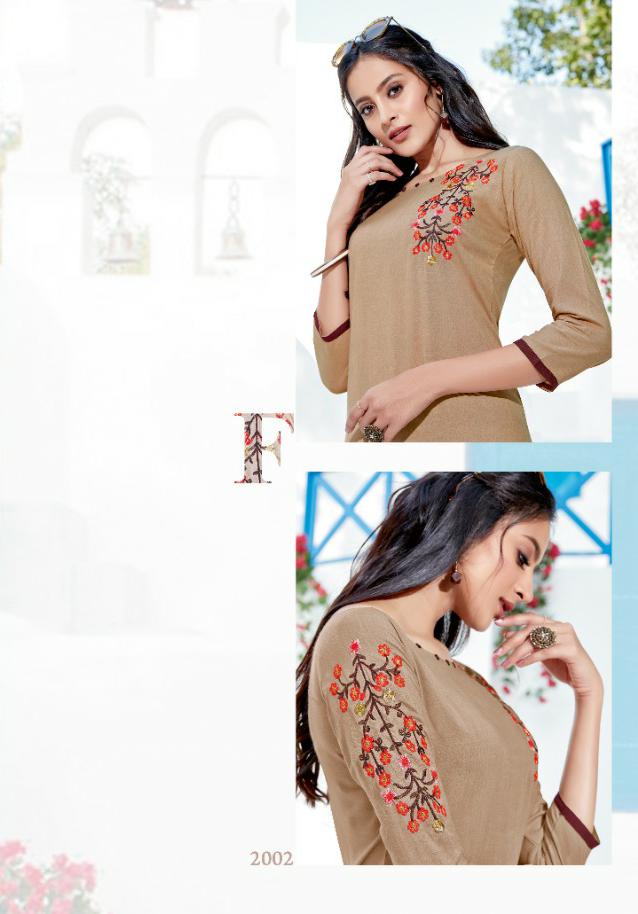 Parra Studio Present Lovely Kurtis With Sarara Catalogue