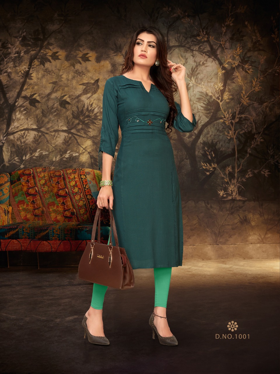 Clap By Banwery Fashion Rayon Casual Wear Kurtis Catalogue
