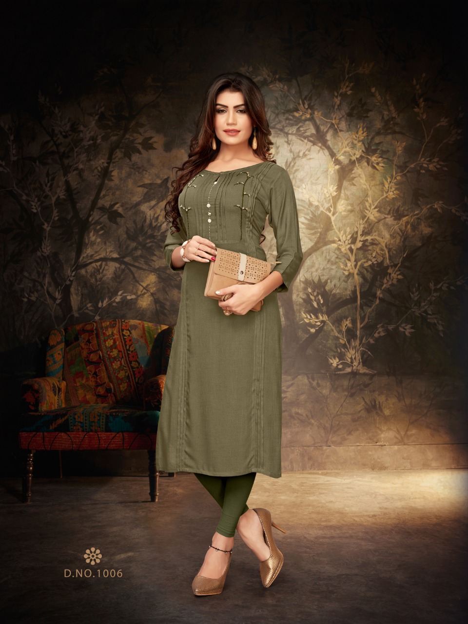 Clap By Banwery Fashion Rayon Casual Wear Kurtis Catalogue