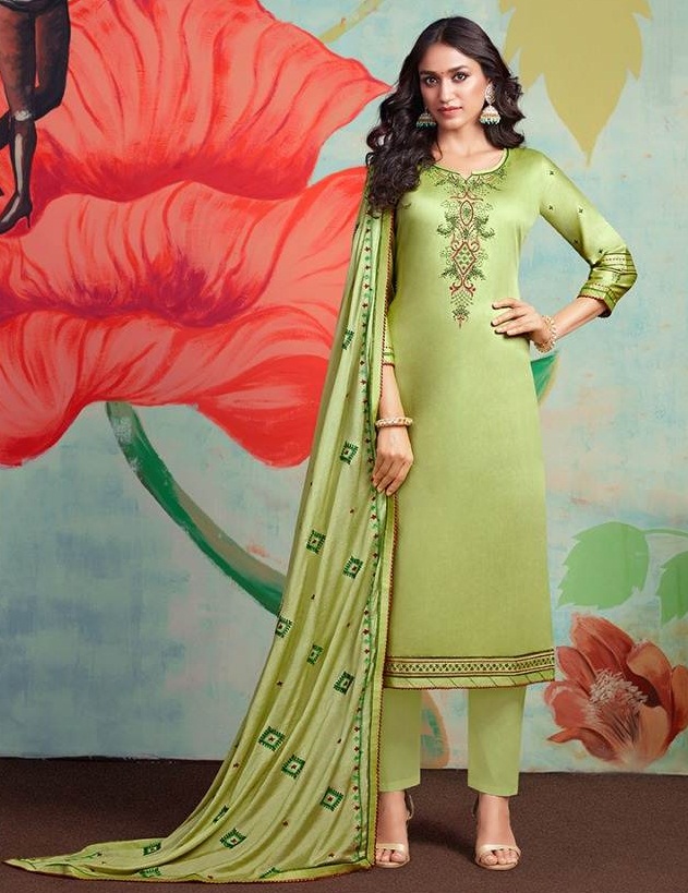 Kalarang Present Floral Beauty Dress Material Collection.
