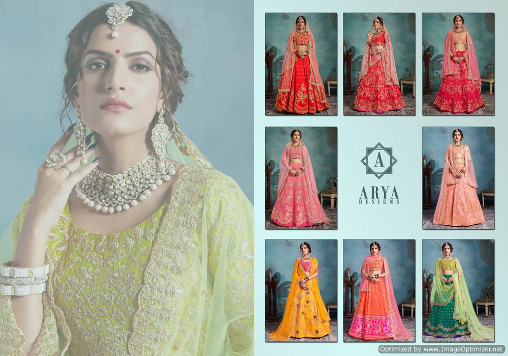 Arya Cinderella Vol 4 Heavy Designer Bridal Lehenga Collection.