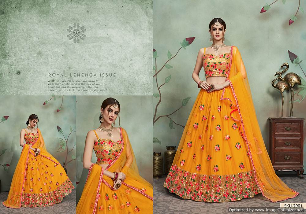 Arya Presents Euphoria 2 Heavy Designer Bridal Lehenga Wholesaler