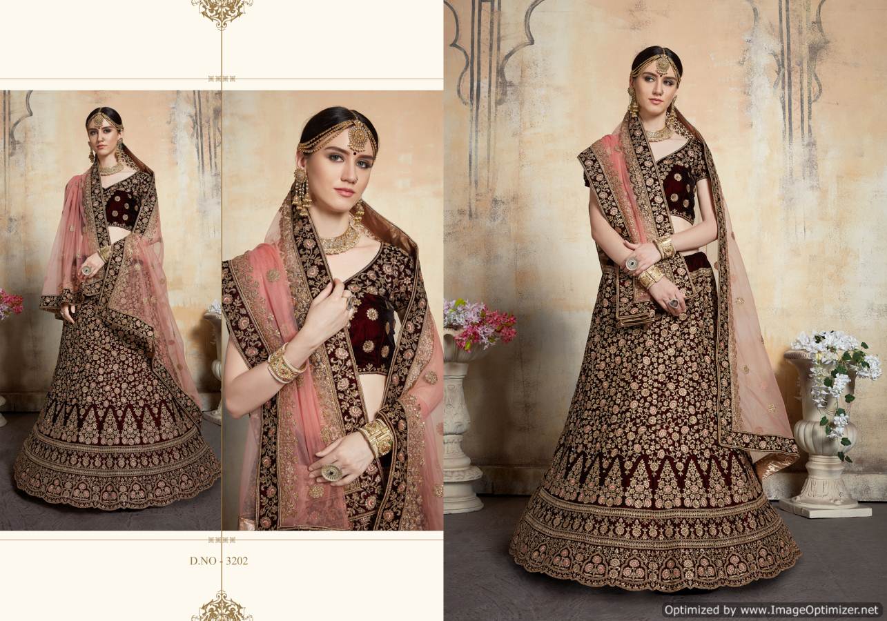 Arya Diwali 2 Heavy Designer Bridal Lehenga Wholesaler