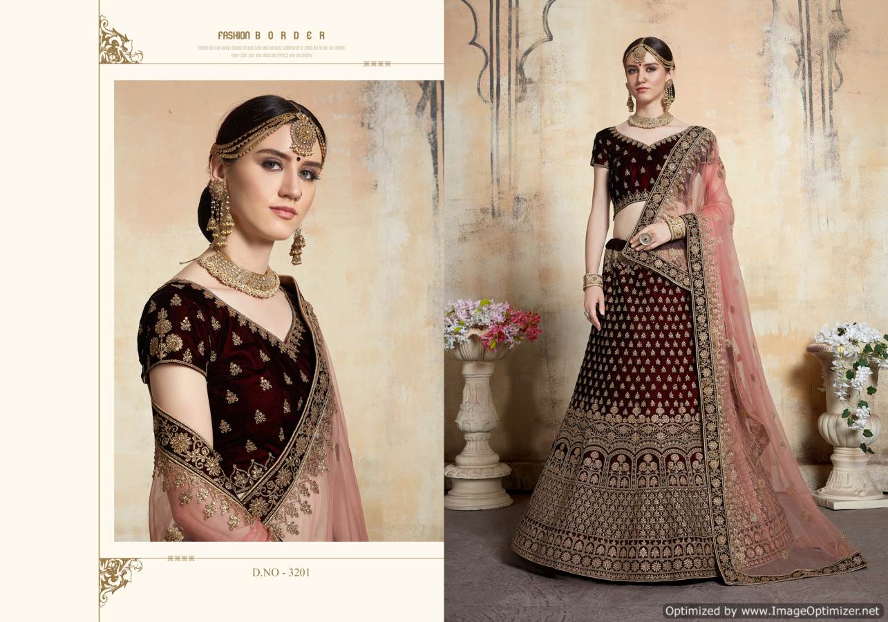 Arya Diwali 2 Heavy Designer Bridal Lehenga Wholesaler