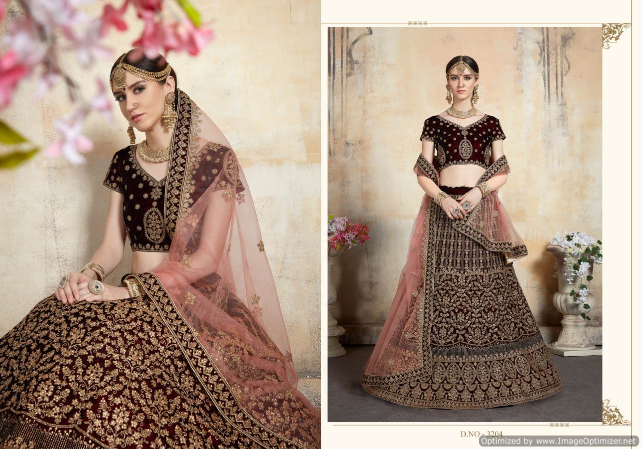 Arya Diwali 2 Heavy Designer Bridal Lehenga Wholesaler