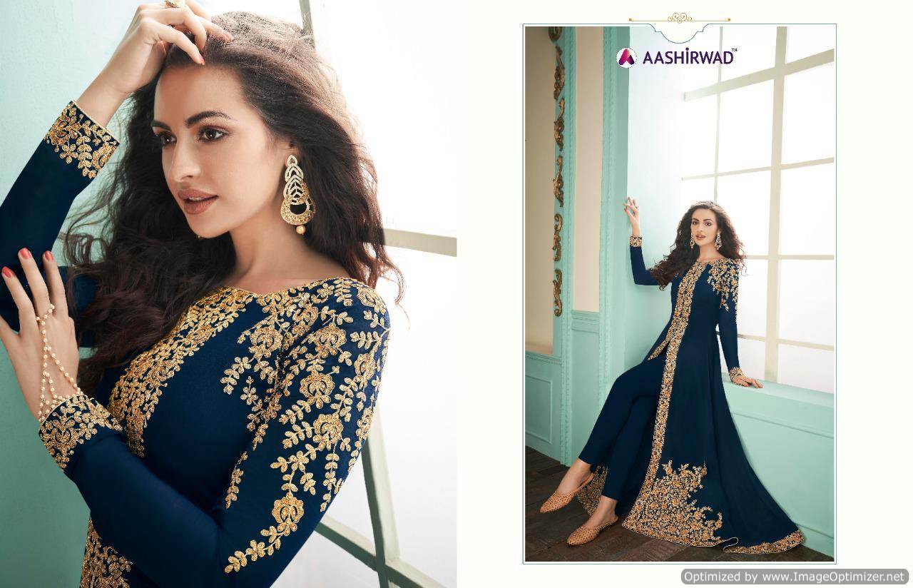 Aashirwad Present Almirah Vol 7 Salwar Suits Collection.
