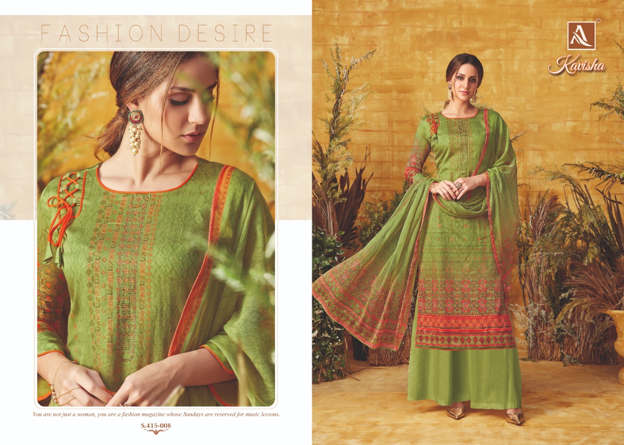 Alok Present Kavisha Dress Material Catalogue