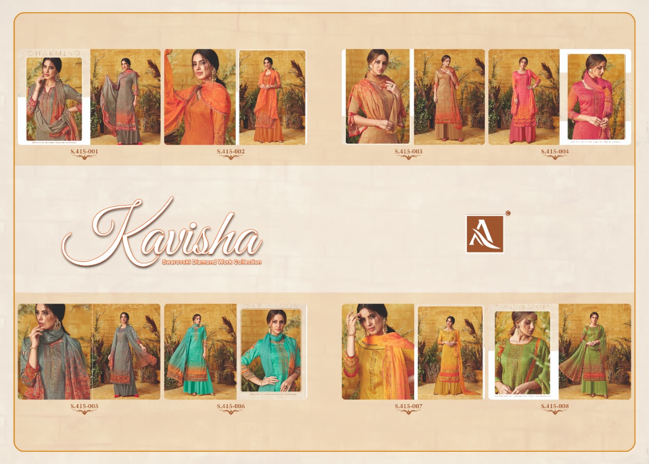 Alok Present Kavisha Dress Material Catalogue