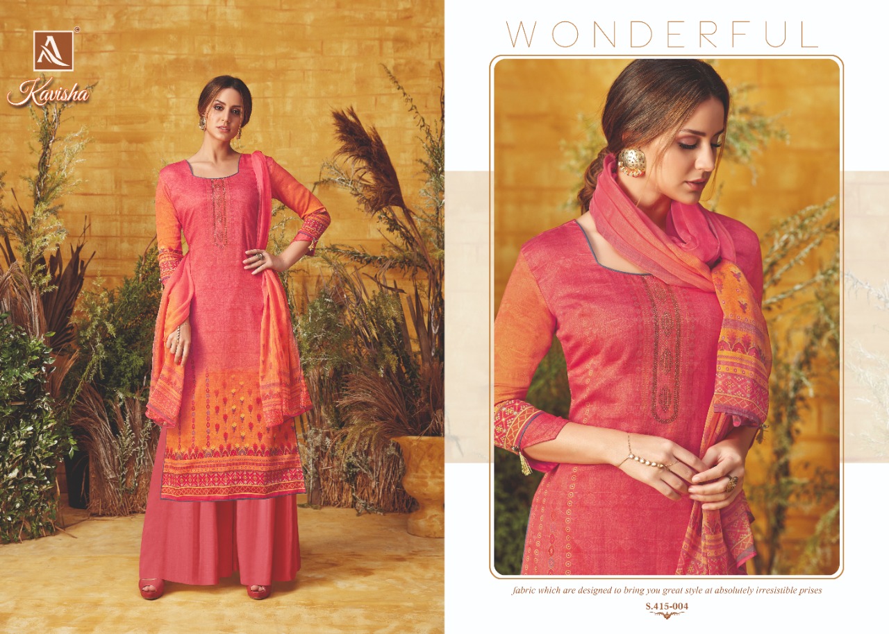 Alok Present Kavisha Dress Material Catalogue