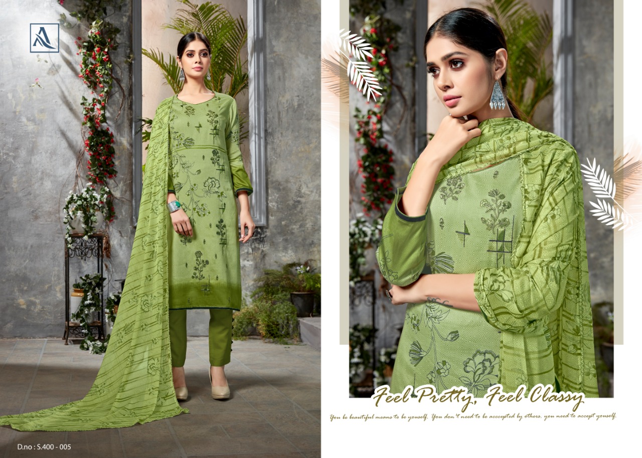 Alok Present Minaaz Dress Material Catalogue