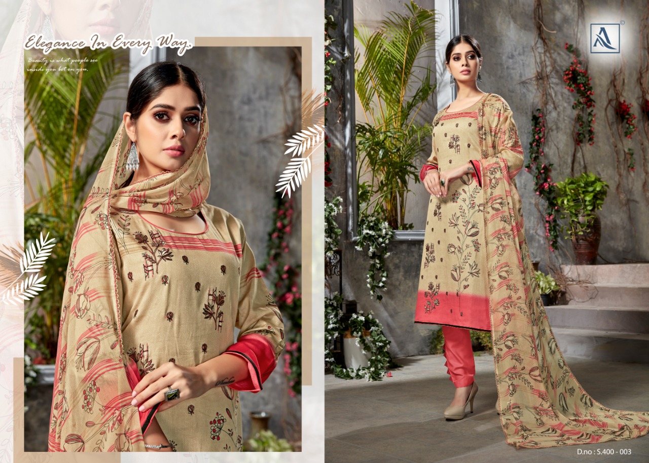 Alok Present Minaaz Dress Material Catalogue