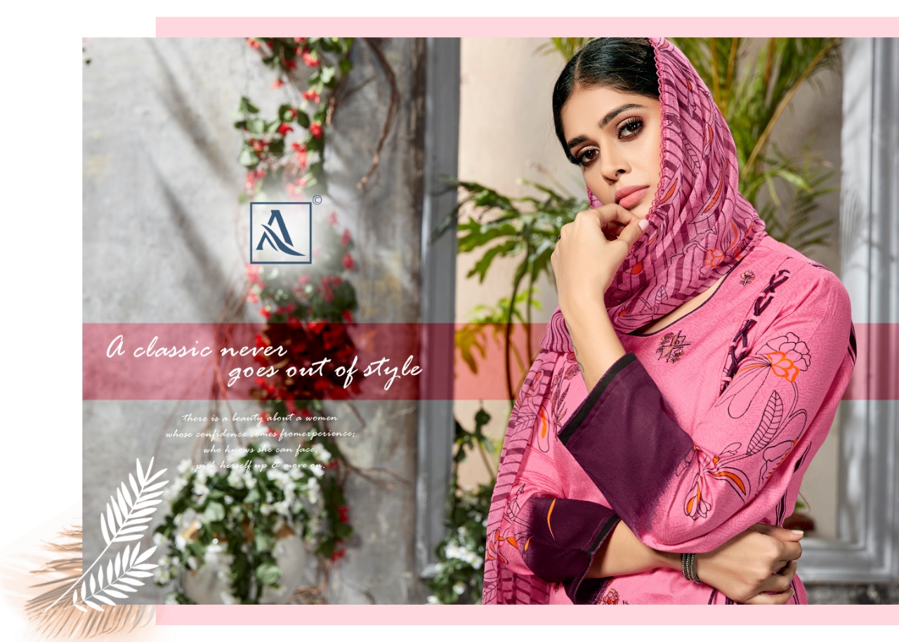 Alok Present Minaaz Dress Material Catalogue