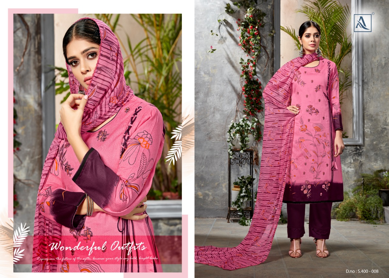 Alok Present Minaaz Dress Material Catalogue