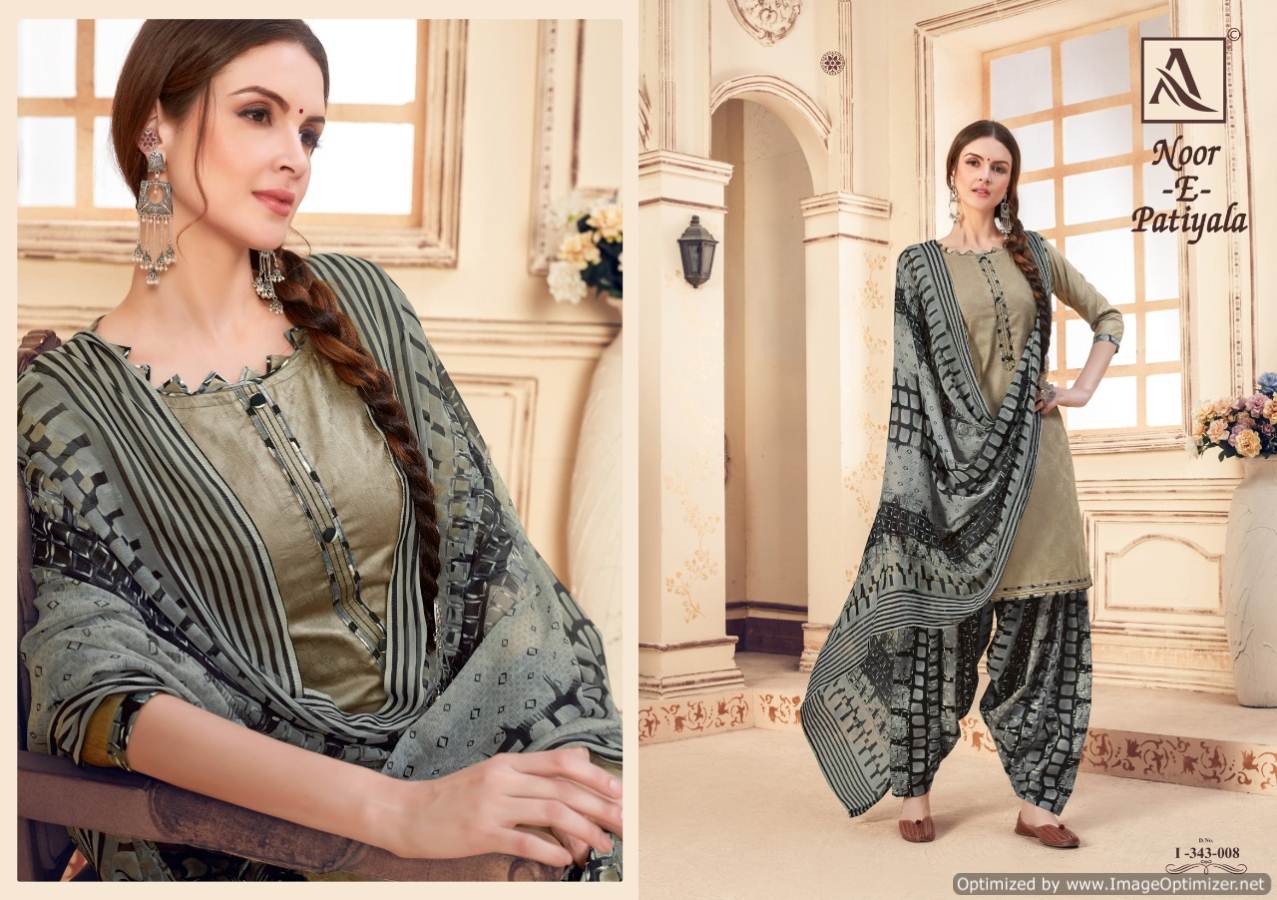 Alok Present Noor E Patiyala Vol 5 Dress Material Collection.