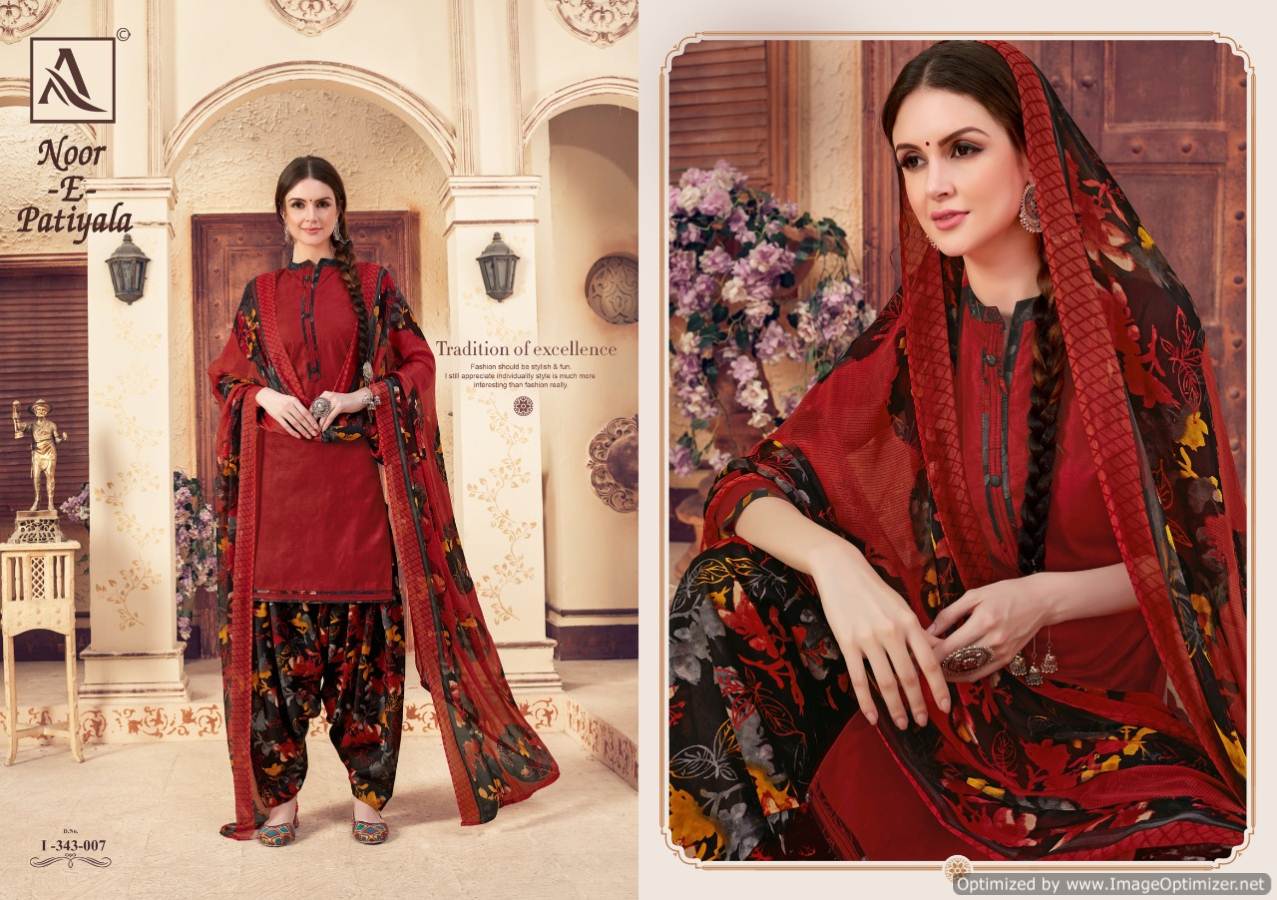 Alok Present Noor E Patiyala Vol 5 Dress Material Collection.
