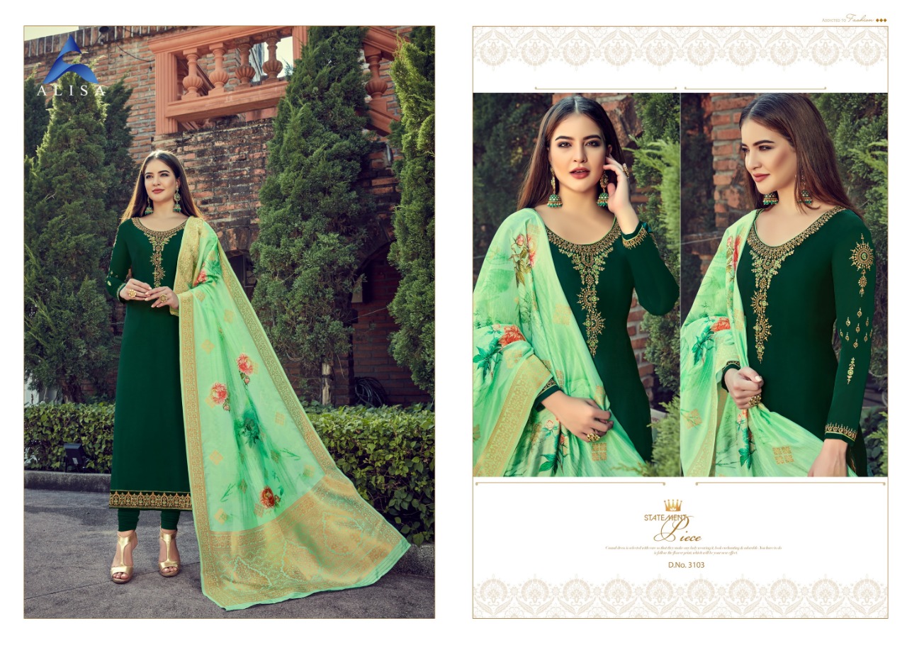 Alok Present Suhan Party Wear Catalogue