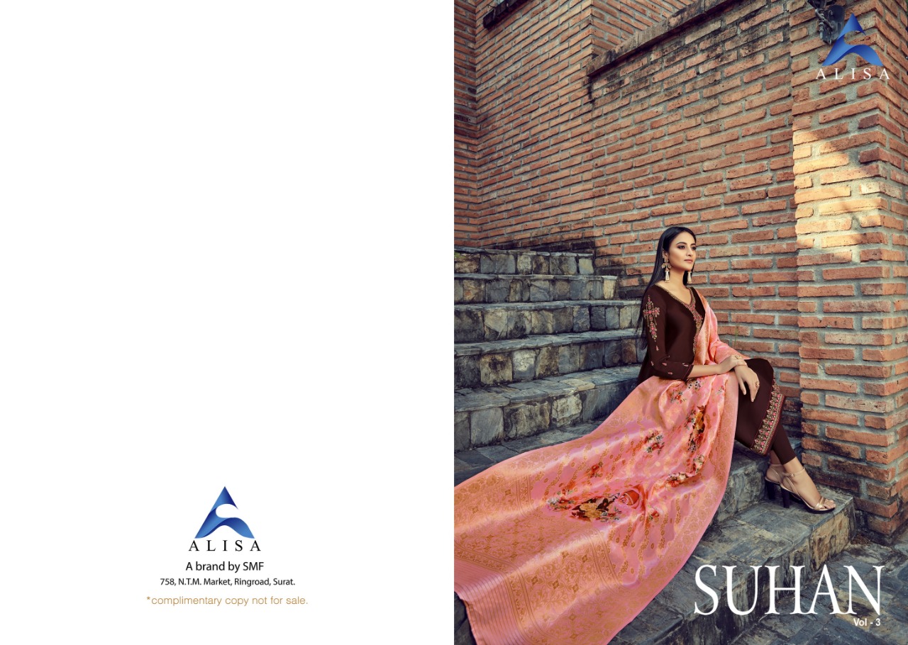 Alok Present Suhan Party Wear Catalogue