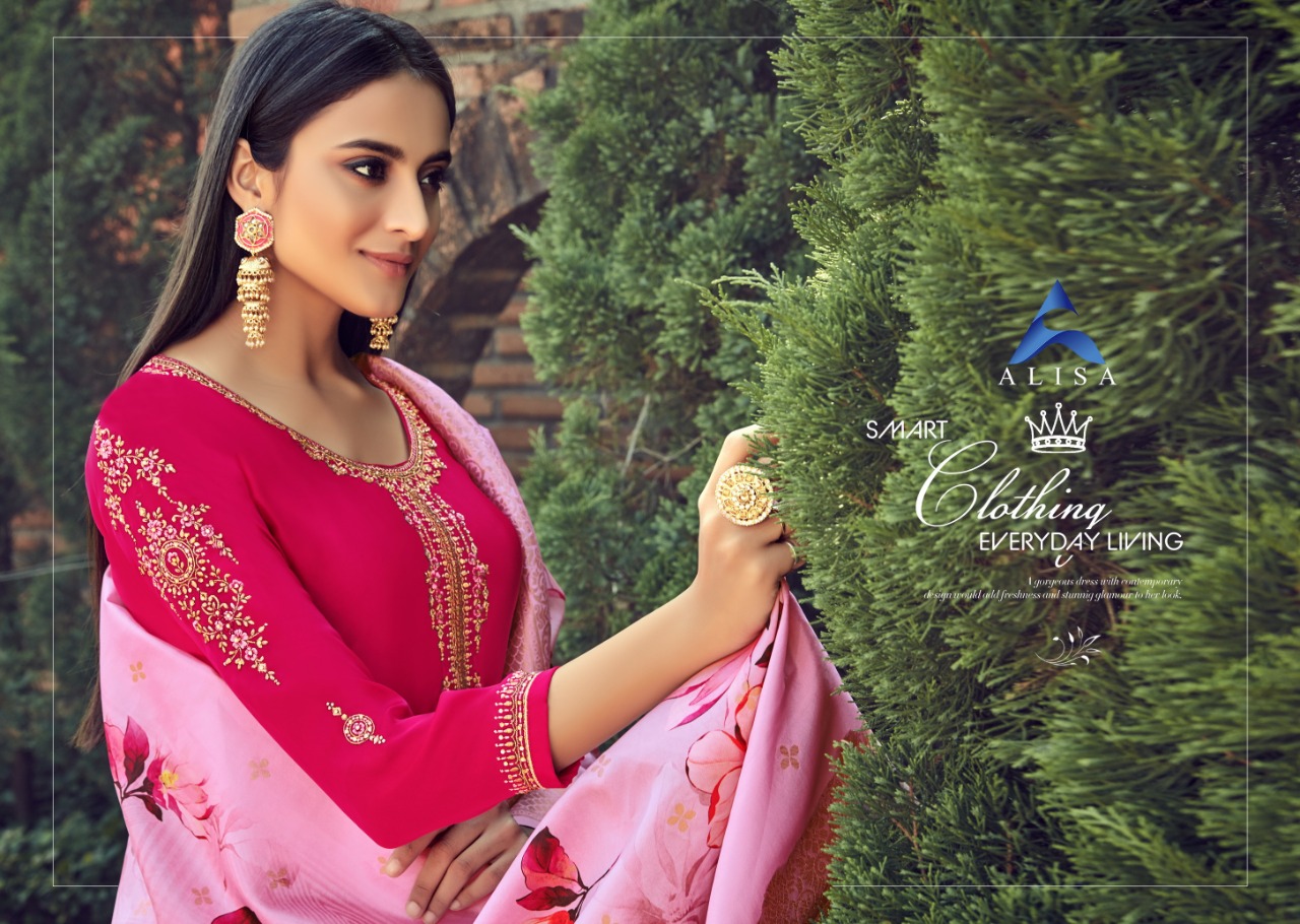 Alok Present Suhan Party Wear Catalogue