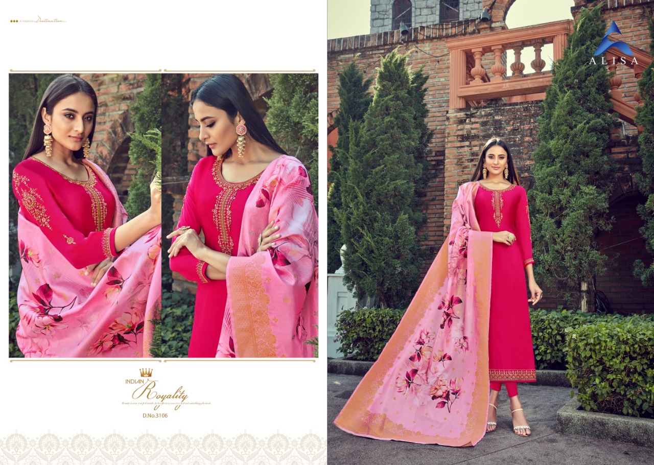Alok Present Suhan Party Wear Catalogue