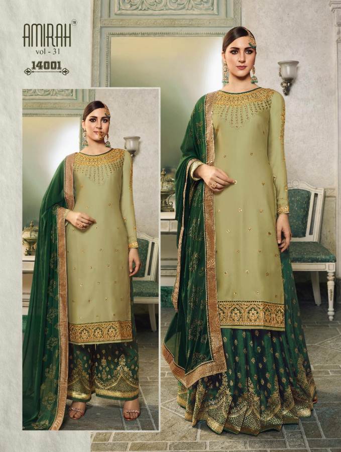 Amirah Vol 31 Modal Satin Silk Embroidered Salwar Suit