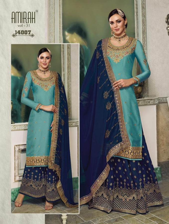 Amirah Vol 31 Modal Satin Silk Embroidered Salwar Suit