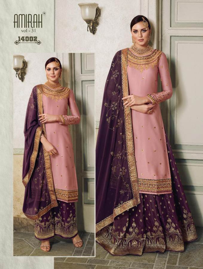 Amirah Vol 31 Modal Satin Silk Embroidered Salwar Suit
