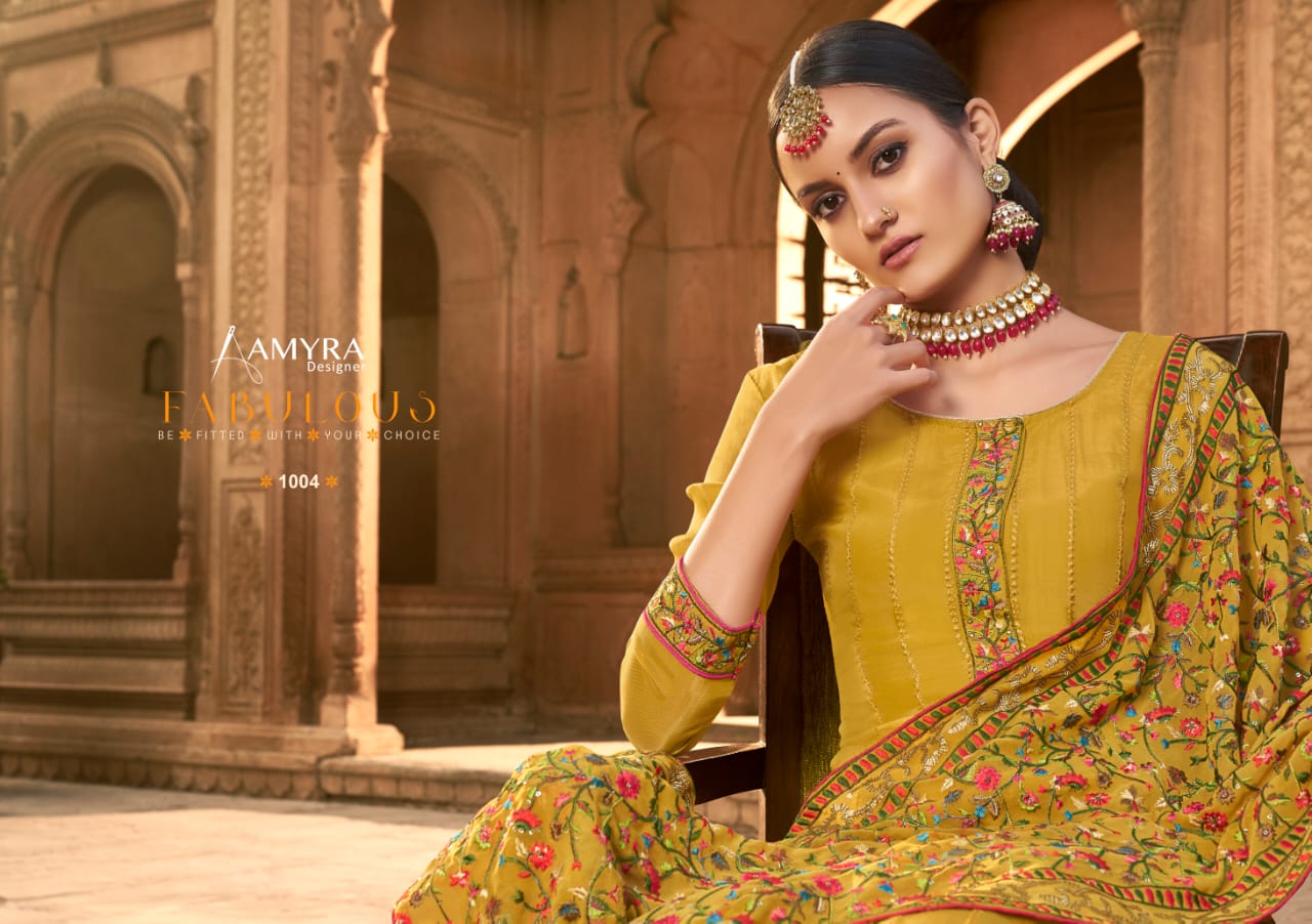Amyra Present Jharokha Dress Material Catalogue