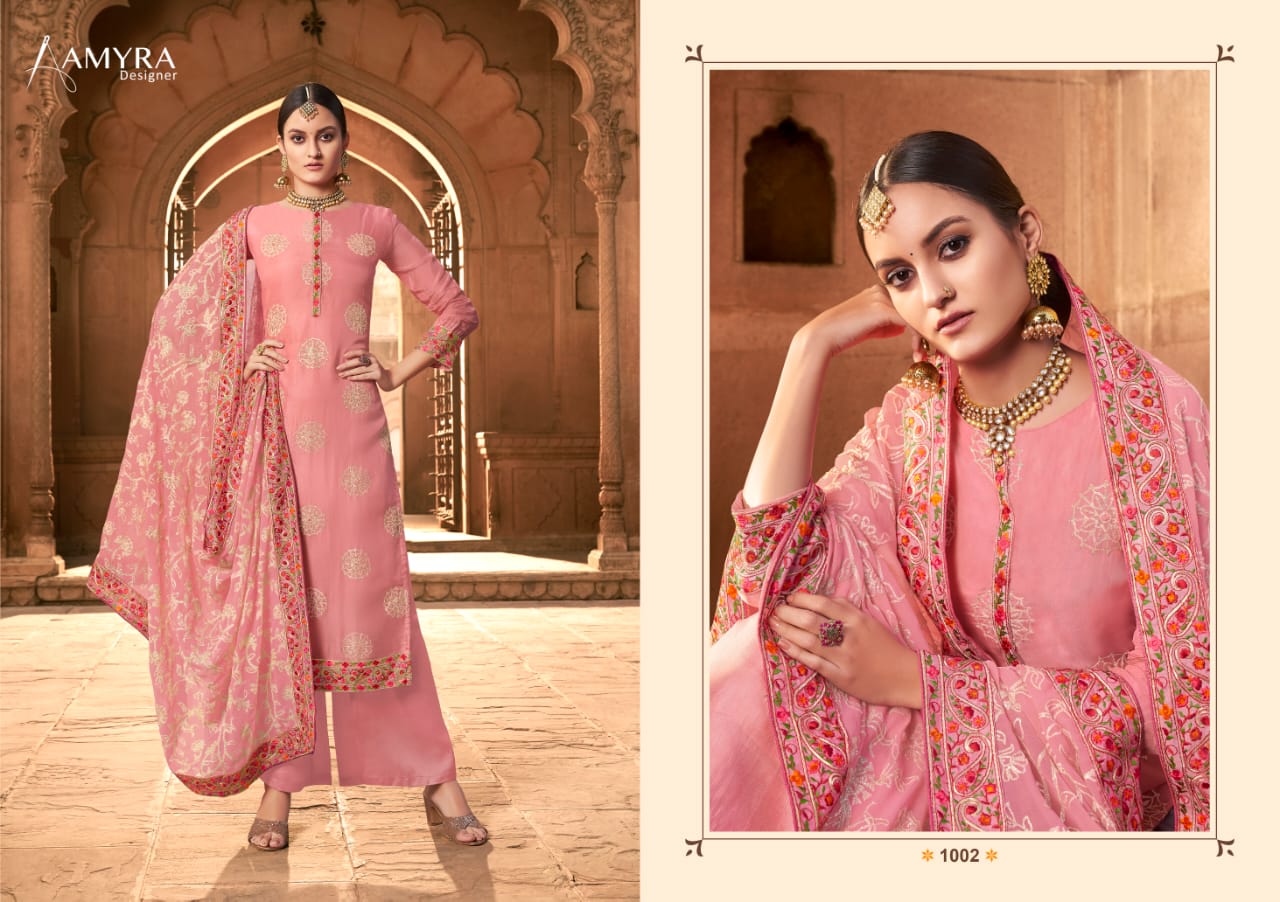 Amyra Present Jharokha Dress Material Catalogue