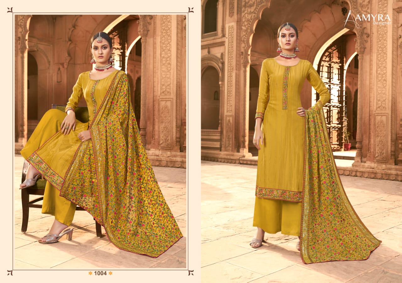 Amyra Present Jharokha Dress Material Catalogue