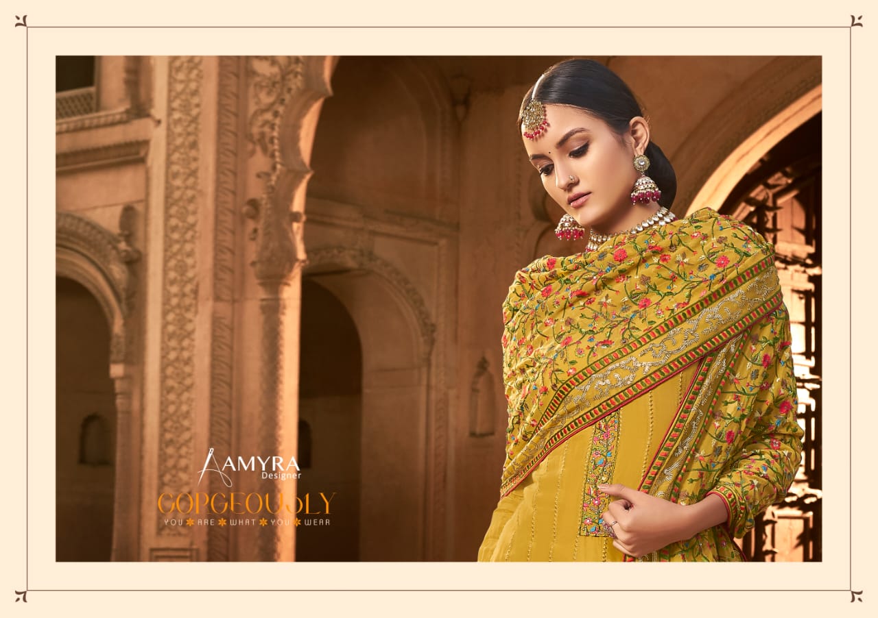 Amyra Present Jharokha Dress Material Catalogue