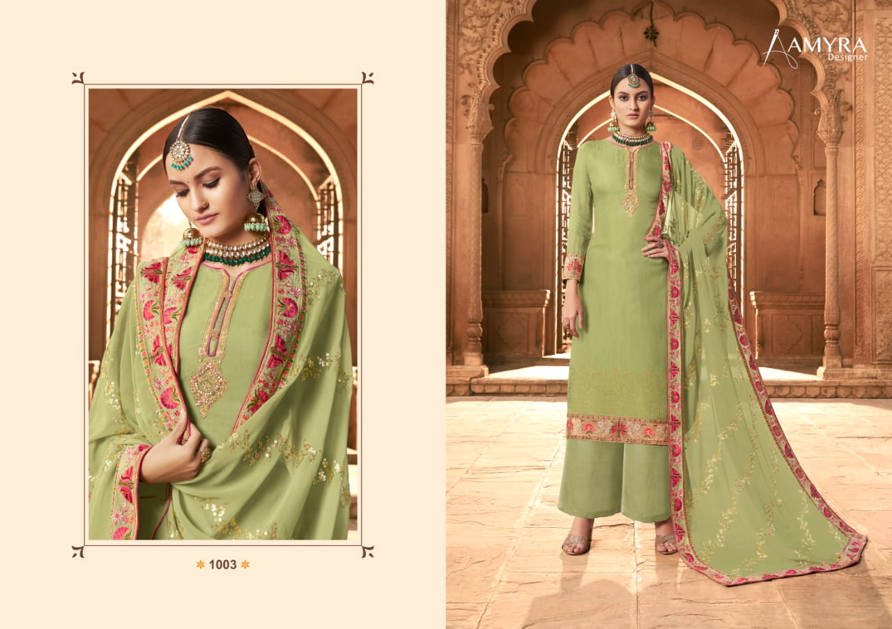 Amyra Present Jharokha Dress Material Catalogue