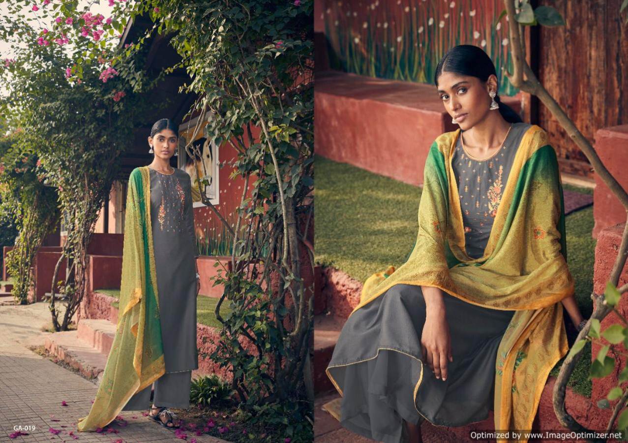 Angroop Present Emerald Designer Dress Material Collection.