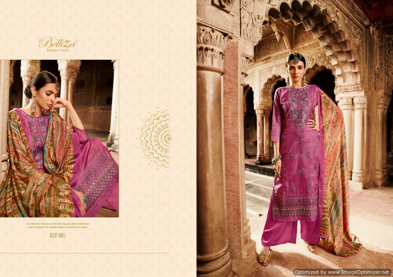 Belliza Present Mehreen Pure Party Wear Collection