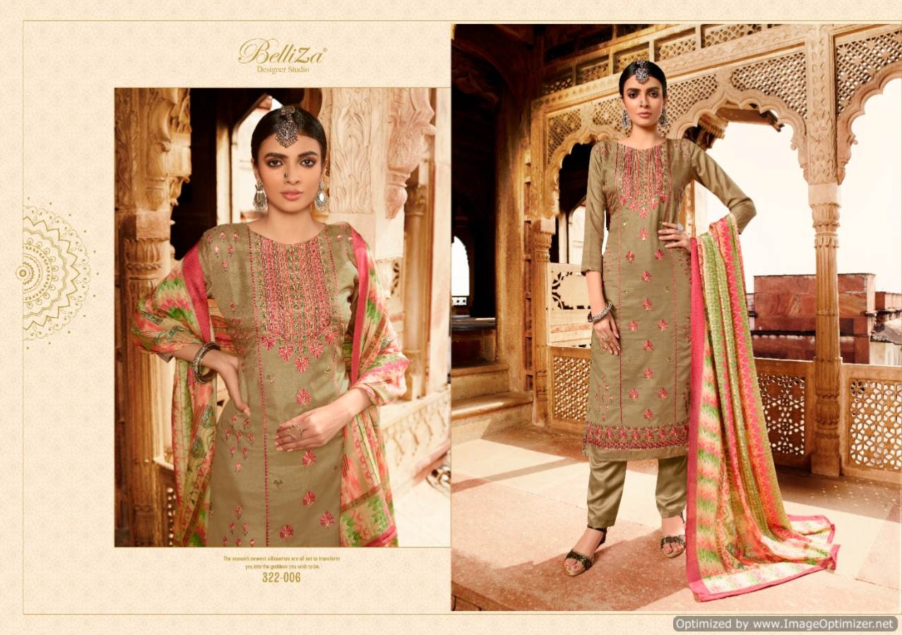 Belliza Present Mehreen Pure Party Wear Collection