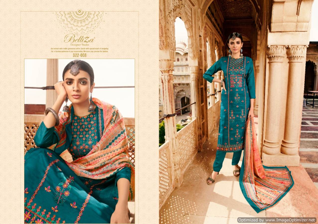 Belliza Present Mehreen Pure Party Wear Collection