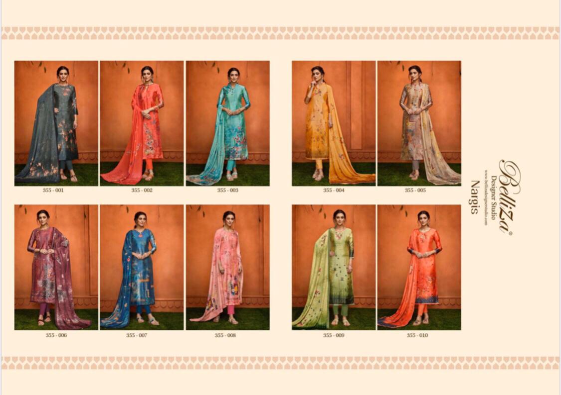 Belliza Present Nargis Dress Material Collection.