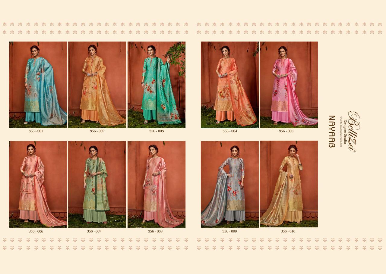 Belliza Present Nayaab Dress Material  Catalogue