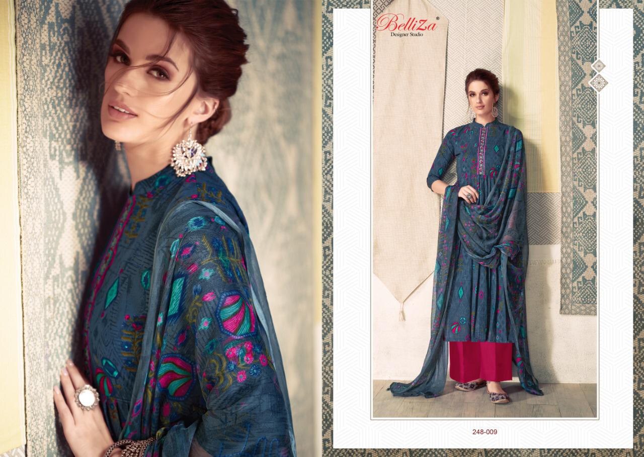 Belliza Present Tisha Dress Material Catalogue
