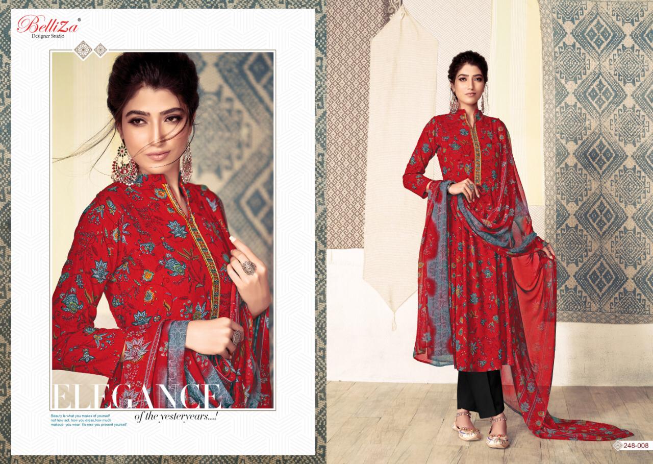 Belliza Present Tisha Dress Material Catalogue