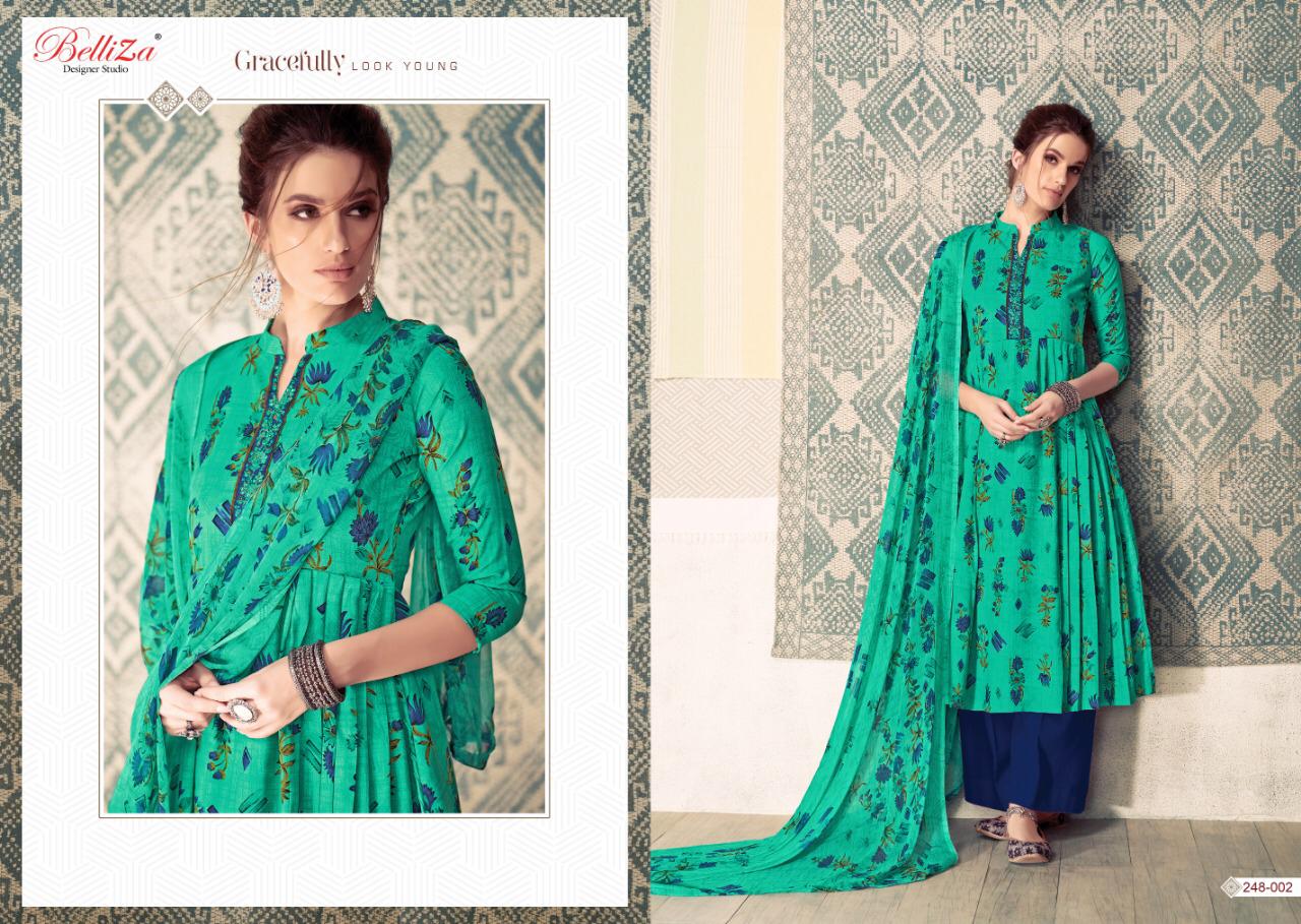 Belliza Present Tisha Dress Material Catalogue