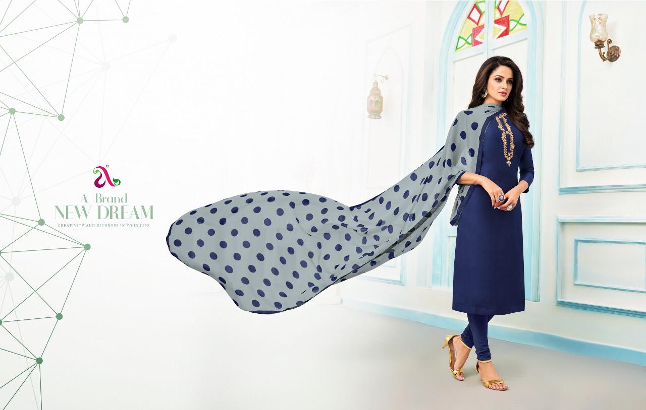 Dairy Milk Vol 30 By Angroop Plus Dress Material Collection.