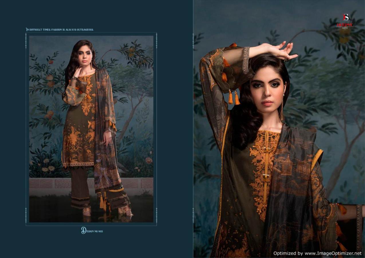 Deepsy Present Elan Vol 9 Digital Printed Pakistani Suits