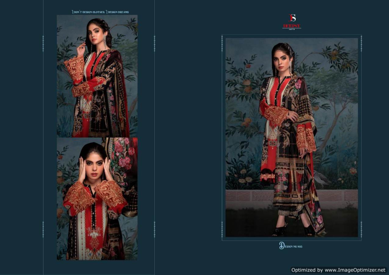 Deepsy Present Elan Vol 9 Digital Printed Pakistani Suits