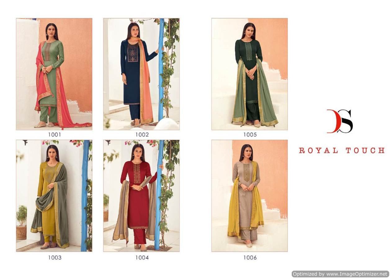 Deepsy Present Royal Silk Dress Material Catalogue